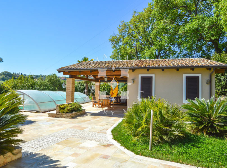 Farmhouse Lapedona Fermo Marche Italy Panorama