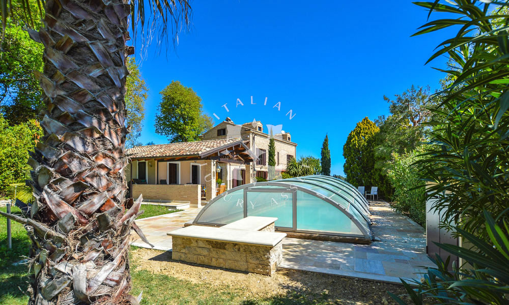 Farmhouse Lapedona Fermo Marche Italy Panorama