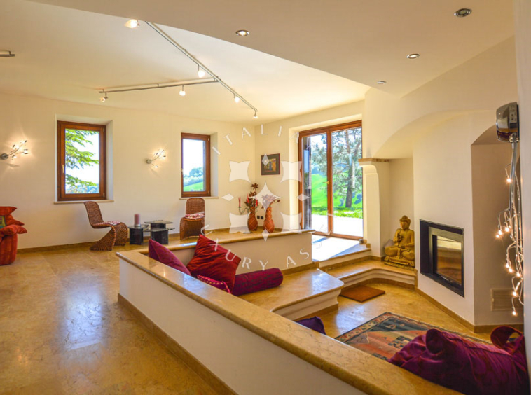 Farmhouse Lapedona Fermo Marche Italy Panorama