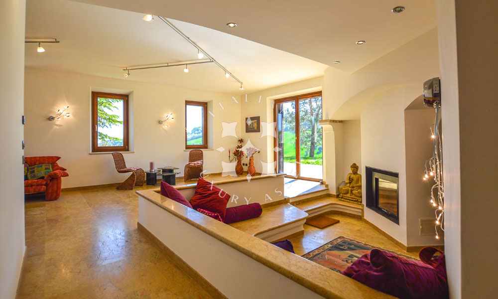 Farmhouse Lapedona Fermo Marche Italy Panorama