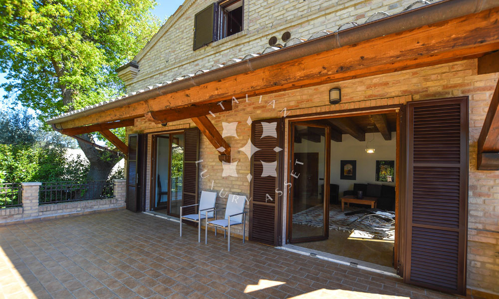 Farmhouse Lapedona Fermo Marche Italy Panorama