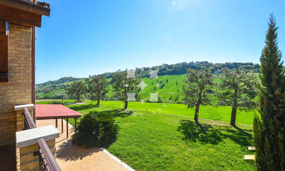 Farmhouse Lapedona Fermo Marche Italy Panorama
