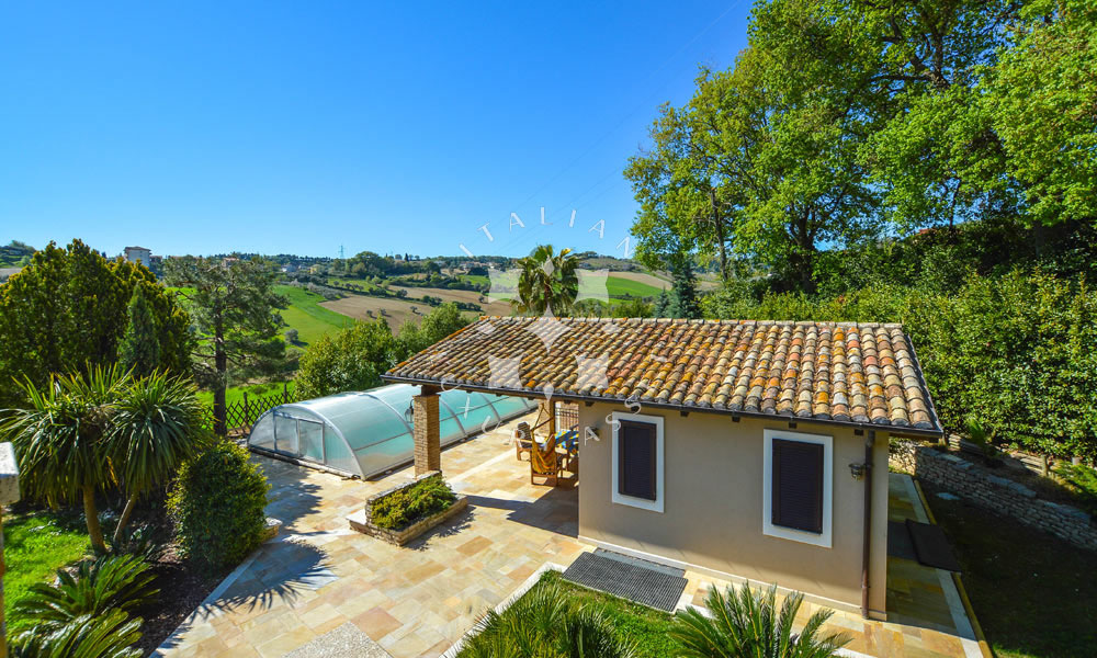Farmhouse Lapedona Fermo Marche Italy Panorama