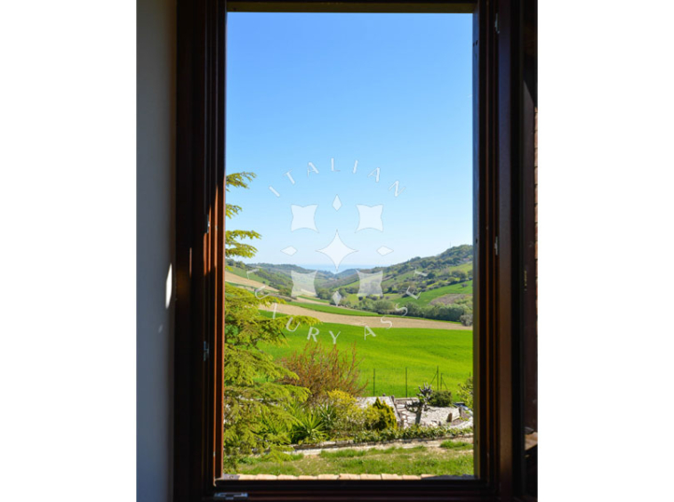 Farmhouse Lapedona Fermo Marche Italy Panorama