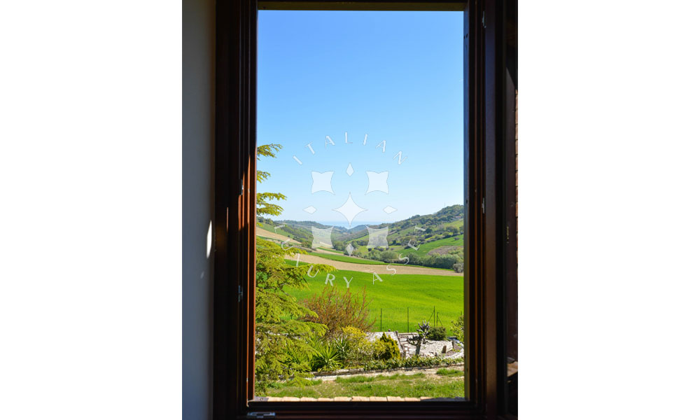 Farmhouse Lapedona Fermo Marche Italy Panorama