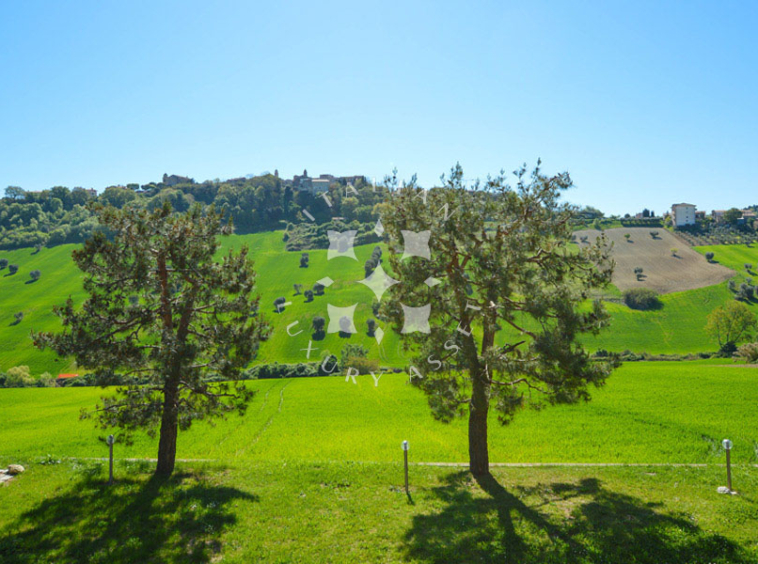 Farmhouse Lapedona Fermo Marche Italy Panorama