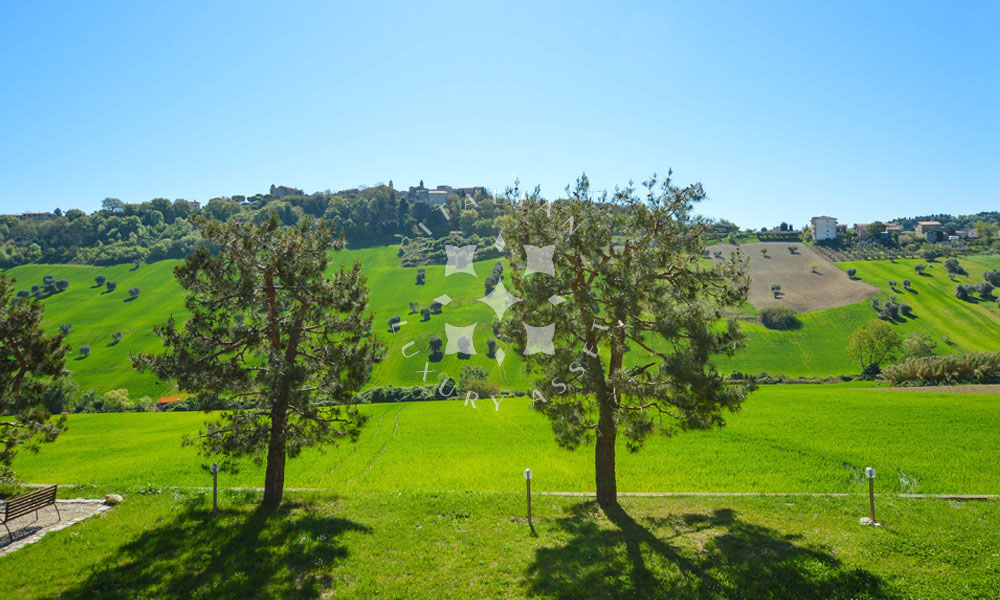Farmhouse Lapedona Fermo Marche Italy Panorama