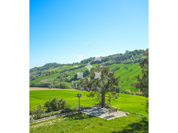 Farmhouse Lapedona Fermo Marche Italy Panorama