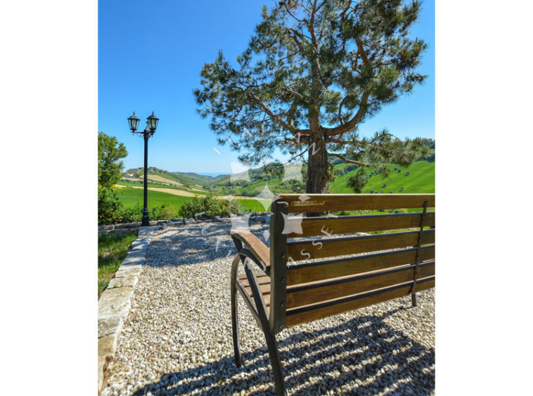 Farmhouse Lapedona Fermo Marche Italy Panorama