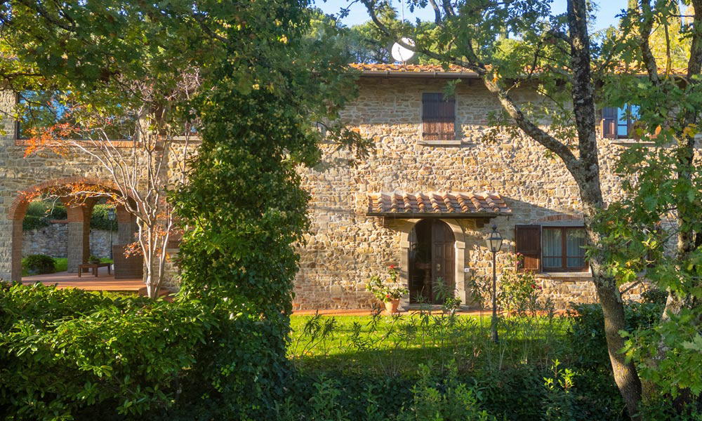 Villa Arezzo Tuscany Tennis Court Italy