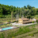 Agriturismo Ponzano Fermo Marche Italy Panorama Pool