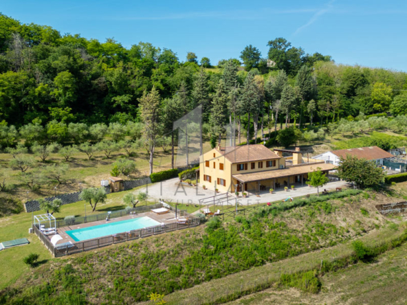 Agriturismo Ponzano Fermo Marche Italy Panorama Pool