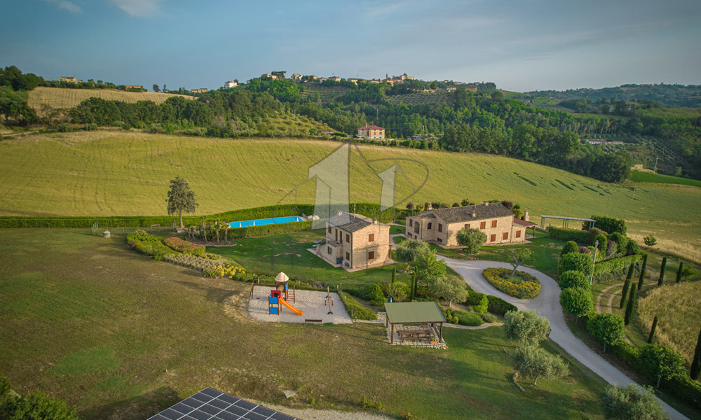 Agriturismo Ponzano Fermo Marche Italy Panorama