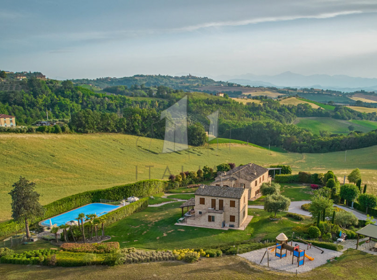 Agriturismo Ponzano Fermo Marche Italy Panorama