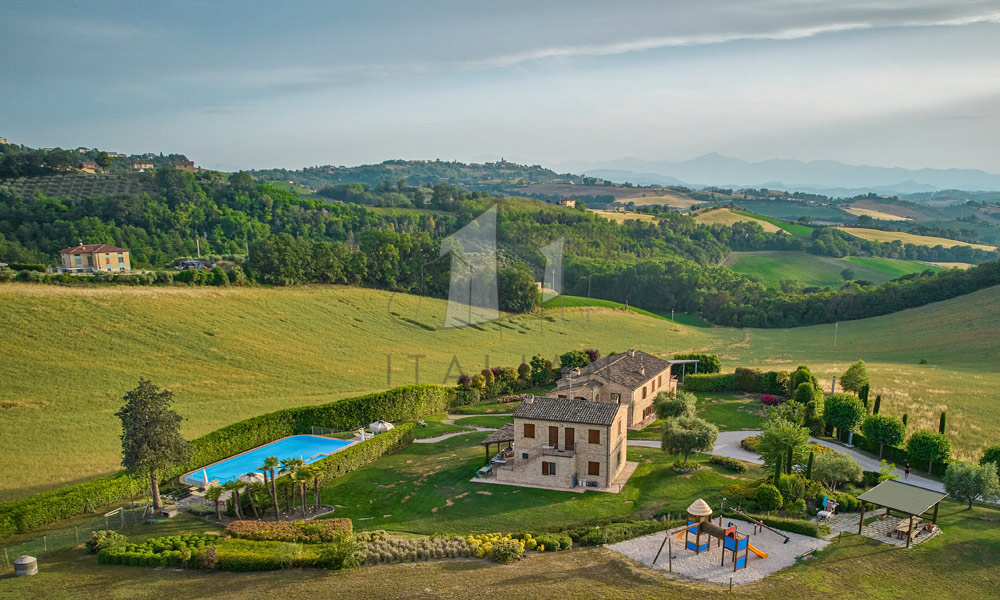 Agriturismo Ponzano Fermo Marche Italy Panorama