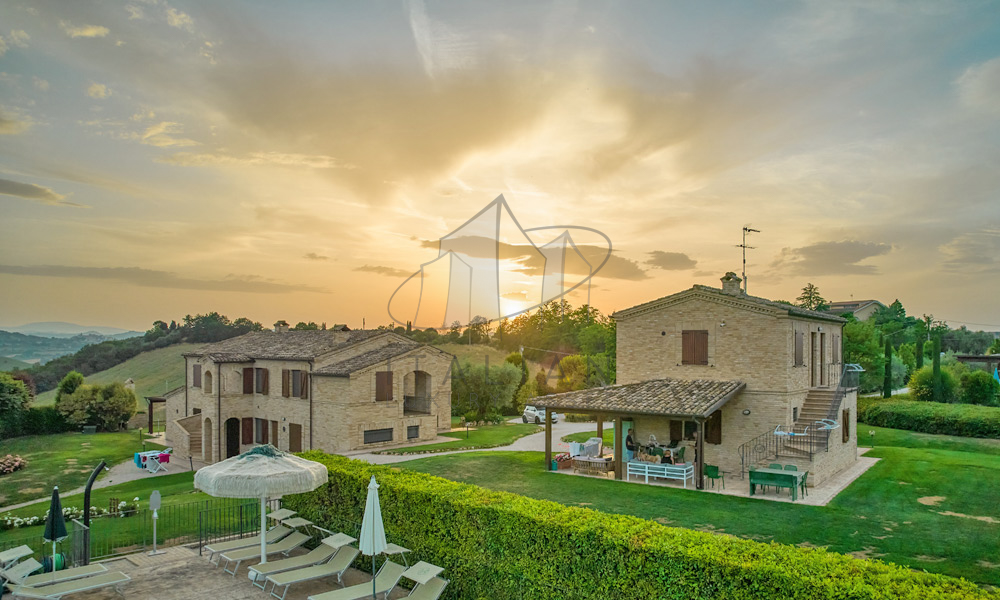 Agriturismo Ponzano Fermo Marche Italy Panorama