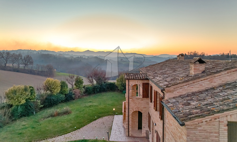 Agriturismo Ponzano Fermo Marche Italy Panorama