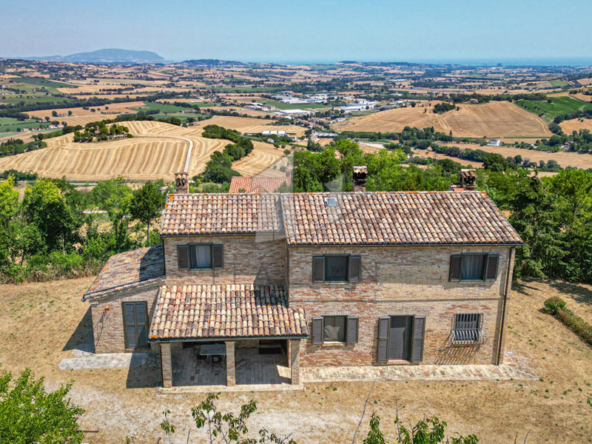 Farmhouse Montelupone Macerata Marche Italy Panorama