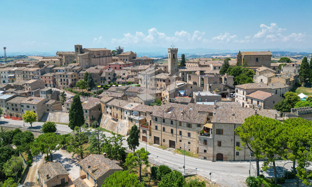 Farmhouse Montelupone Macerata Marche Italy Panorama