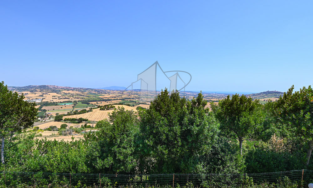 Farmhouse Montelupone Macerata Marche Italy Panorama
