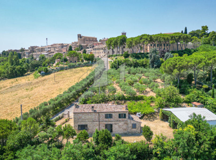 Farmhouse Montelupone Macerata Marche Italy Panorama