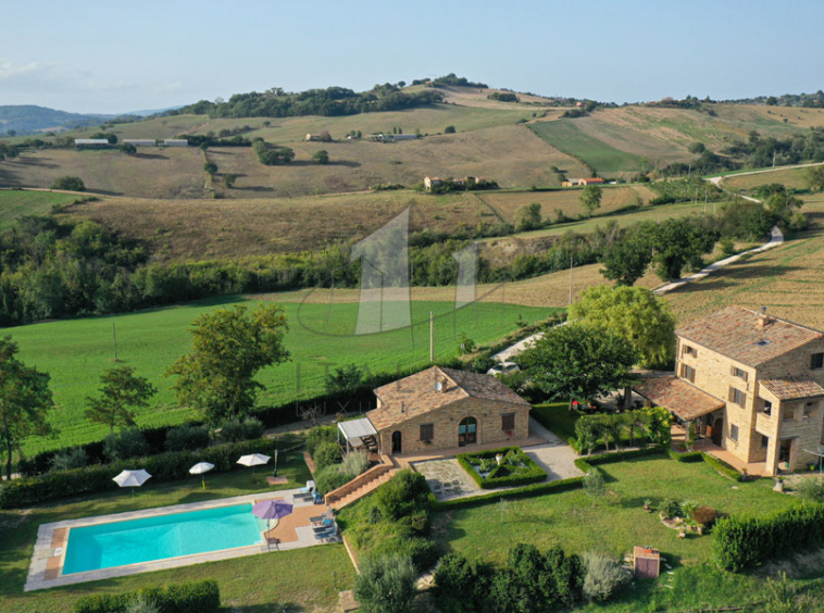 Country House Tolentino Marche Italy Pool
