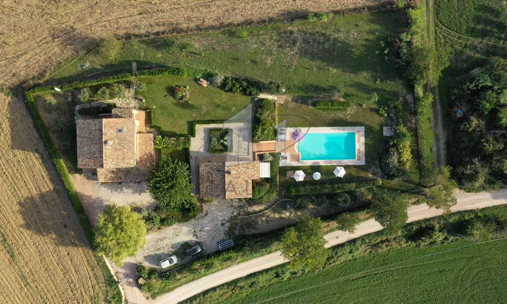 Country House Tolentino Marche Italy Pool