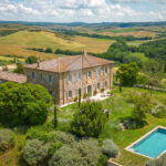 Villa San Quirico d'Orcia Tuscany Italy Pool Luxury