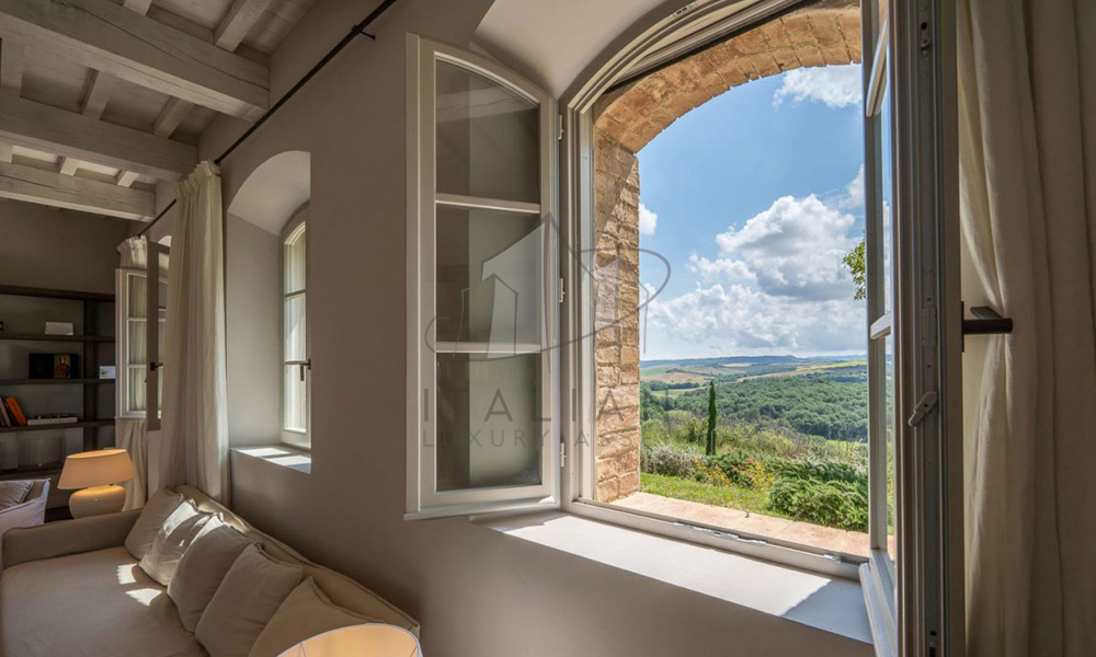 Villa San Quirico d'Orcia Tuscany Italy Pool Luxury