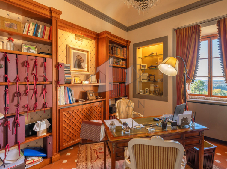 Historic Villa Chianti Vineyard Florence Tuscany Italy