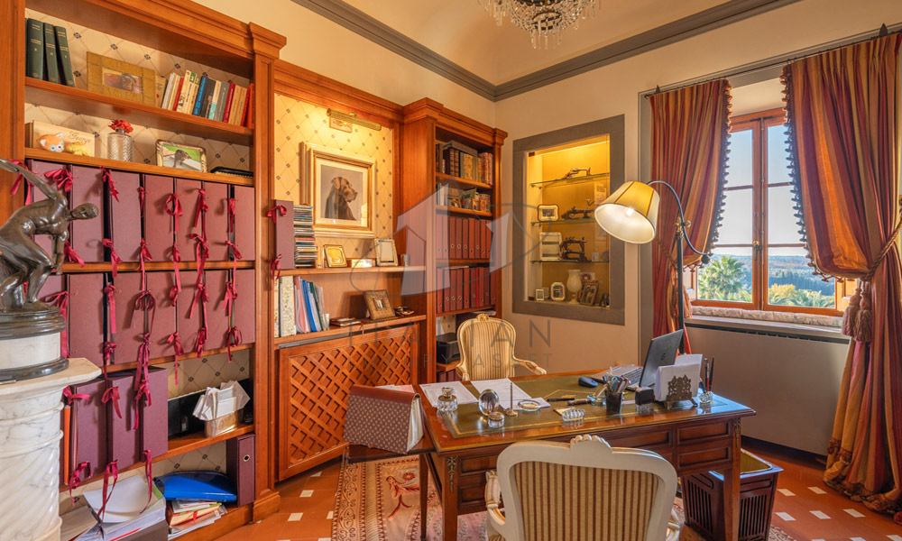 Historic Villa Chianti Vineyard Florence Tuscany Italy