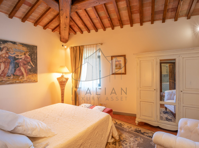 Historic Villa Chianti Vineyard Florence Tuscany Italy