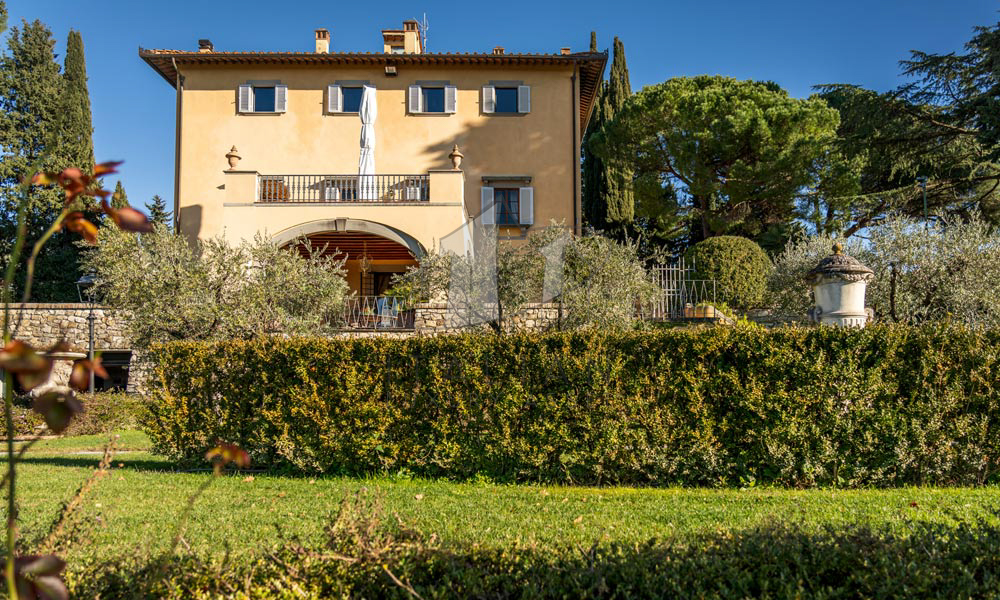 Historic Villa Chianti Vineyard Florence Tuscany Italy