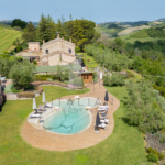 Farmhouse Fermo Marche Italy Panorama