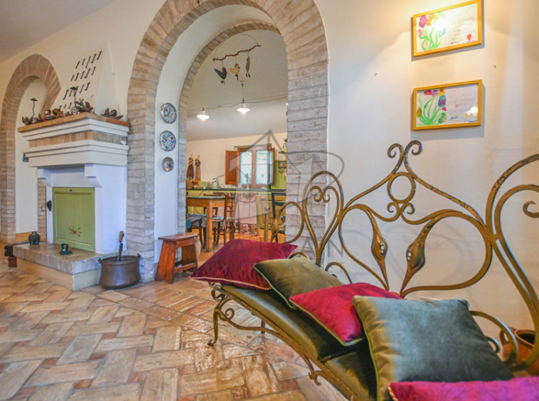 Farmhouse Fermo Marche Italy Panorama