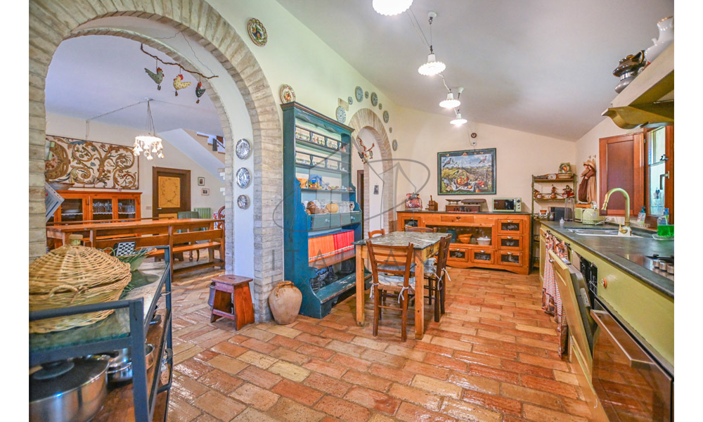 Farmhouse Fermo Marche Italy Panorama