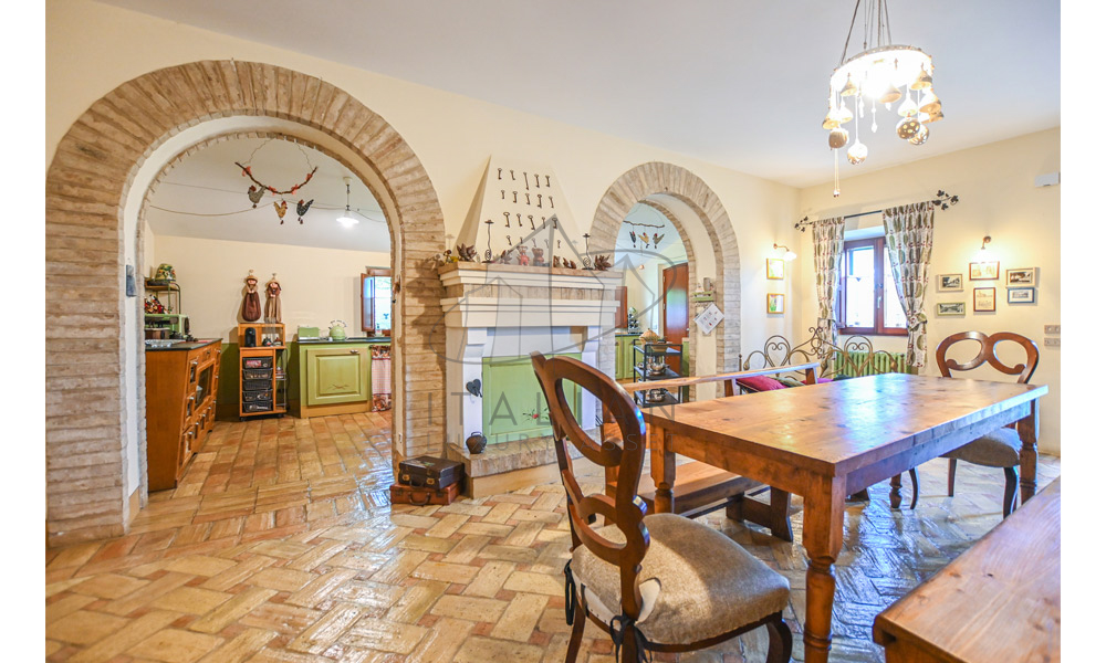 Farmhouse Fermo Marche Italy Panorama