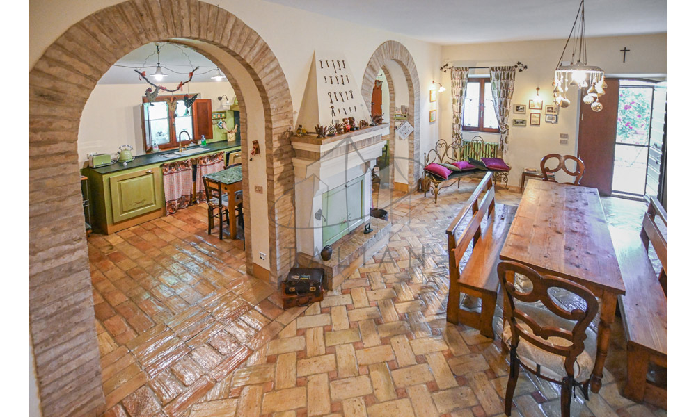 Farmhouse Fermo Marche Italy Panorama