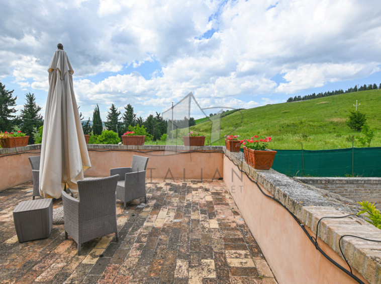 Farmhouse Fermo Marche Italy Panorama