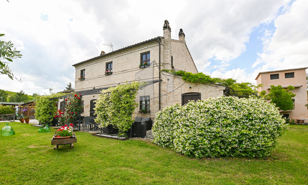 Farmhouse Fermo Marche Italy Panorama