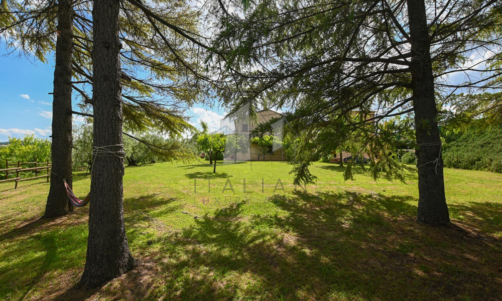 Farmhouse Fermo Marche Italy Panorama