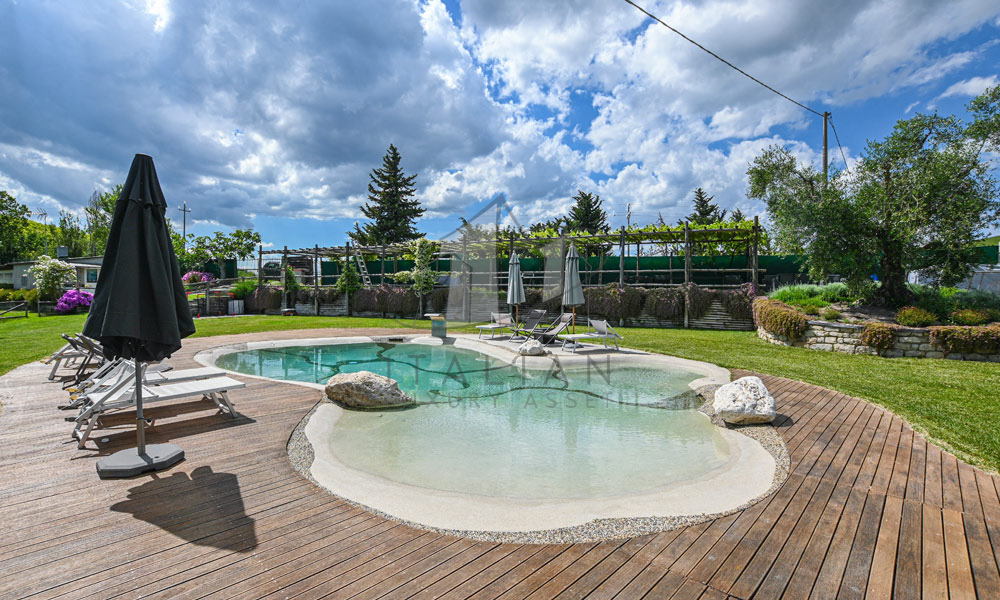 Farmhouse Fermo Marche Italy Panorama