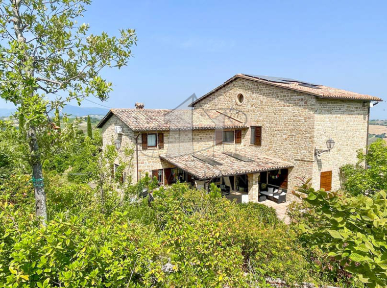 Farmhouse Sant Angelo In Pontano Marche Italy Pool