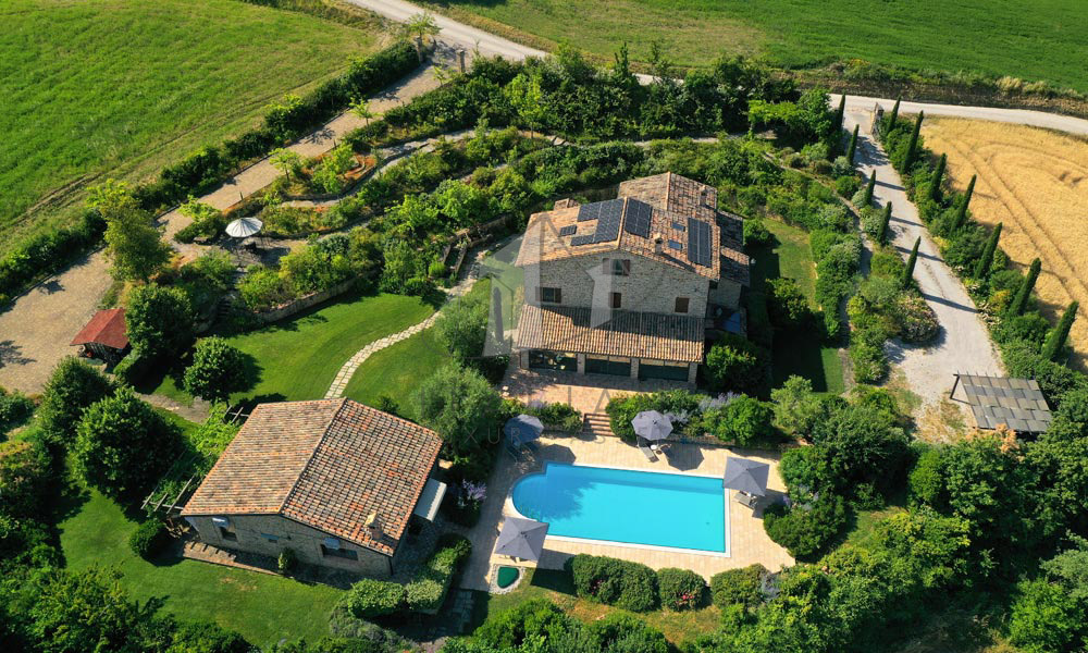 Farmhouse Sant Angelo In Pontano Marche Italy Pool