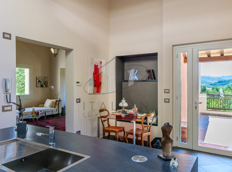 Villa Ascoli Piceno Marche Italy Panorama