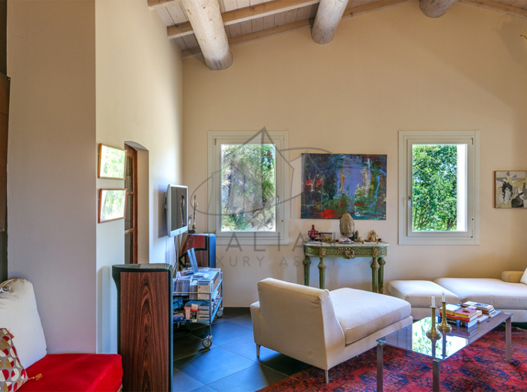 Villa Ascoli Piceno Marche Italy Panorama