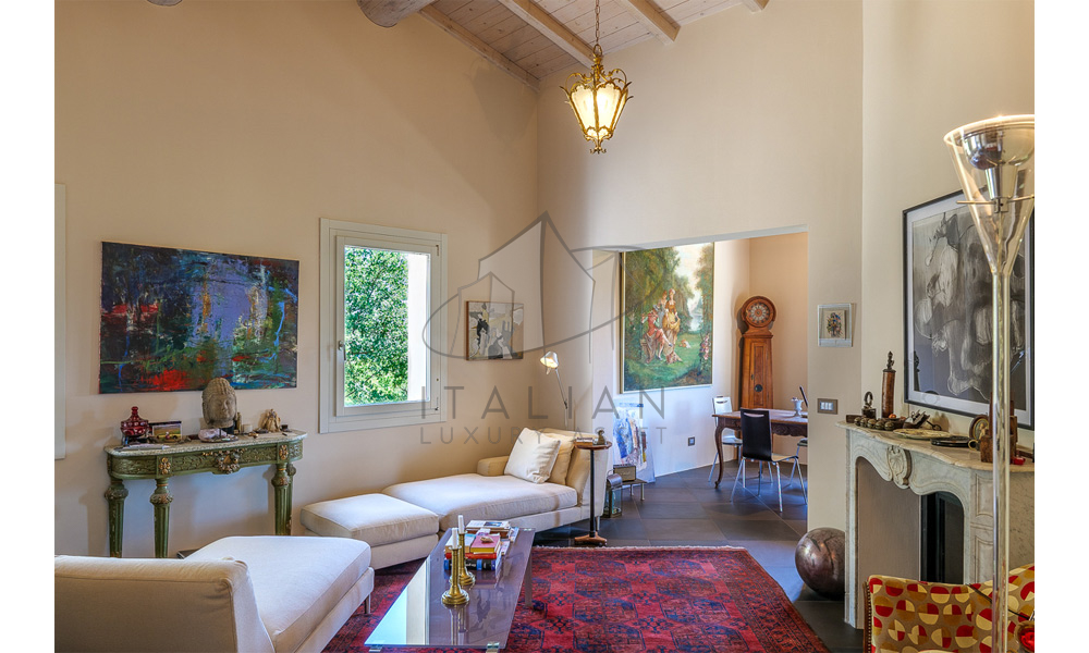Villa Ascoli Piceno Marche Italy Panorama