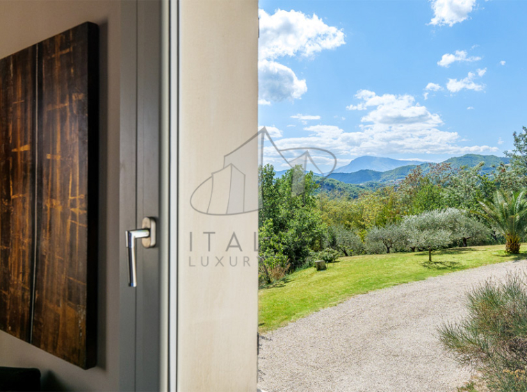 Villa Ascoli Piceno Marche Italy Panorama