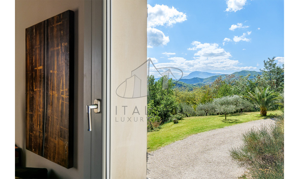 Villa Ascoli Piceno Marche Italy Panorama