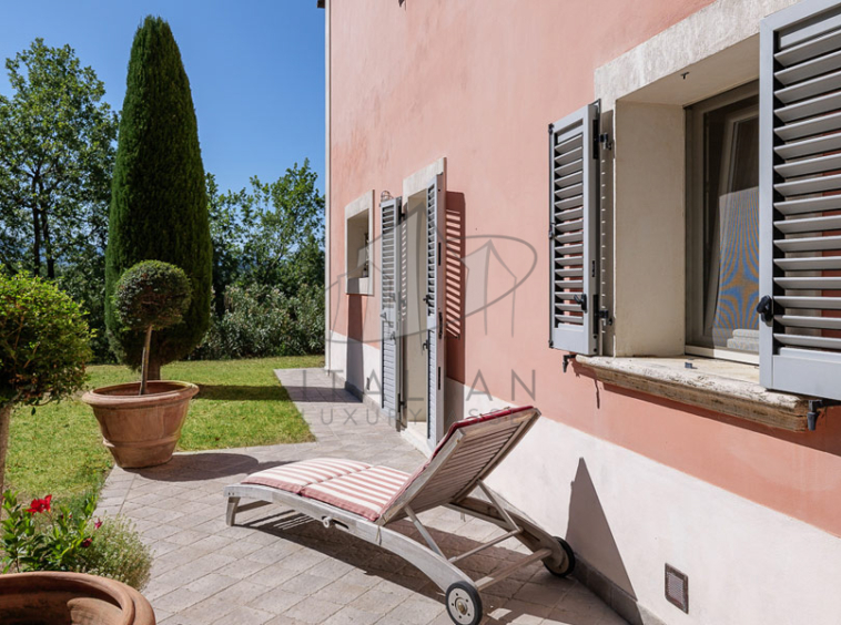 Villa Ascoli Piceno Marche Italy Panorama